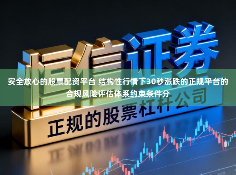 安全放心的股票配资平台 结构性行情下30秒涨跌的正规平台的合规风险评估体系约束条件分