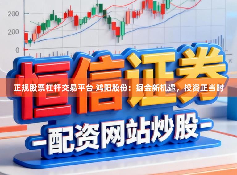 正规股票杠杆交易平台 鸿阳股份：掘金新机遇，投资正当时