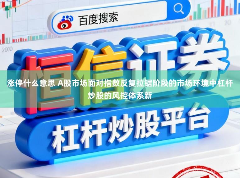涨停什么意思 A股市场面对指数反复拉锯阶段的市场环境中杠杆炒股的风控体系新