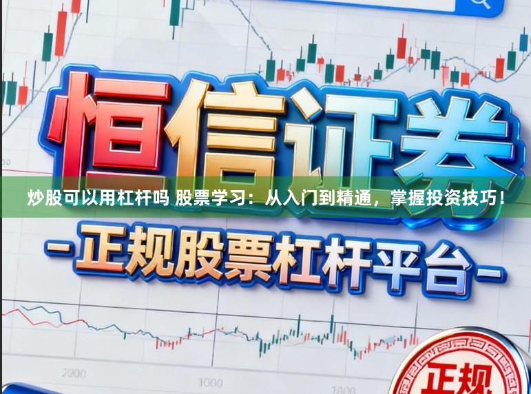 炒股可以用杠杆吗 股票学习:从入门到精通,掌握投资技巧!