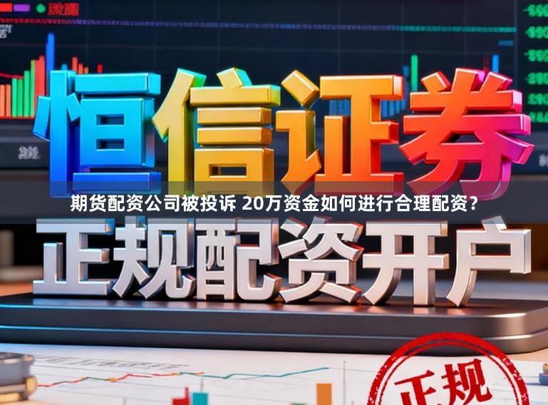 期货配资公司被投诉 20万资金如何进行合理配资?